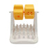 Roller Type Leaky Slow Food Toy Automatic Feeders for Dogs Interactive Playtime - Orange