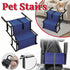 2 Steps Dog Ramp Pet Ladder Foldable Car Travel Height Stair for Pets Access
