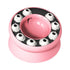 Pet Slow Feeder Interactive Cat Dog Food Dispenser Puzzle Toy for Healthy Eating - Pink