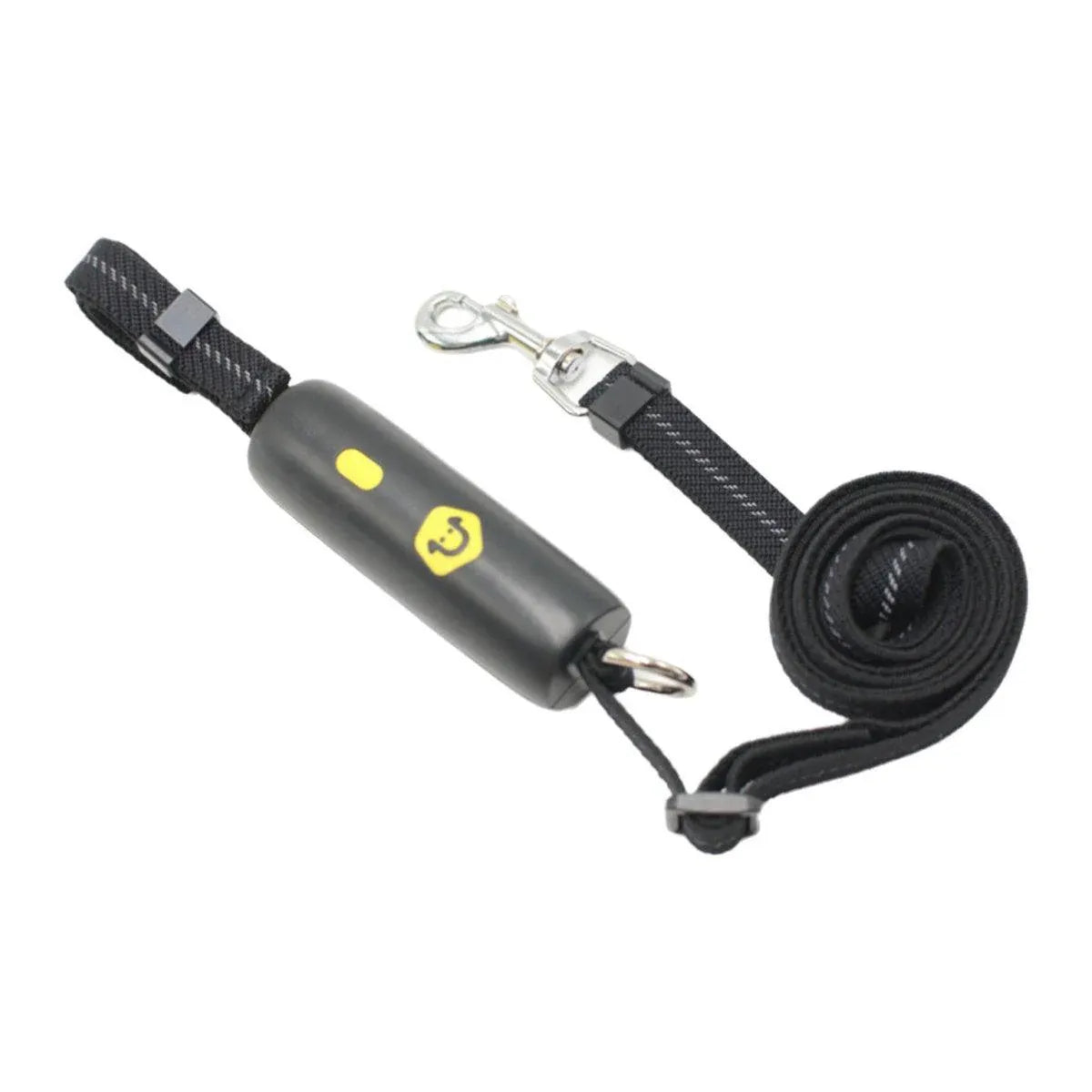 Nylon Leash for Small Medium Dogs Durable Adjustable Walking Lead Strap - Black