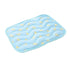 Pet Cooling Mat Ice Silk Summer Bed Pad Breathable Sleeping Cushion for Cats Dog - Blue-M