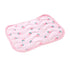 Pet Cooling Mat Ice Silk Summer Bed Pad Breathable Sleeping Cushion for Cats Dog - Pink-M