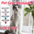 Pet Rhinestone Collar 4PCS Heart Pendant Cat Dog Adjustable 16.5-26cm