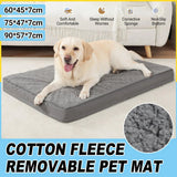 Removable Washable Waterproof Pet Mattress Anti-Bite Cushion Sleeping Dog Mat - 90x57x7cm