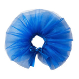 Strappy Pet Skirt Dog Saree Half Skirt Cute Pet Clothing Dress for Dogs Cats - Blue-L