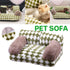 Dog Cat Sofa Warm Pet Sofa for Cats and Small Dogs Comfortable Sleeping Bed