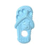 Pet Dog Chew Toy Slipper Shape Teething Durable Puppy Play Training - Blue