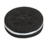 Dog Teeth Grinding Toy Round Cake Shape Dog Chew Biting Toy Fun Interactive - Black