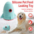 Pet Silicone Food Dispenser Ball Interactive Slow Feeder Toy for Dogs and Cats