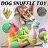 Dog Snuffle Chew Toy with Hidden Food Dispenser Interactive Training Puzzle Set