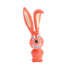 Latex Dog Toys Teething Chew Toy Interactive Pet Toy for Puppy Training Dental - Orange
