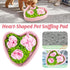 Dog Snuffle Mat Heart Shape Slow Feeder Puzzle Toy for Foraging Training