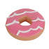 Dog Teeth Grinding Toy Round Cake Shape Dog Chew Biting Toy Fun Interactive - Pink