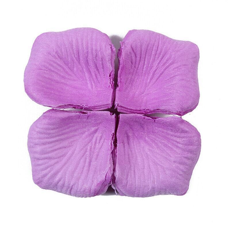 1000 PCS Silk Rose Petals Elegant Wedding or Event Decoration - Light Purple