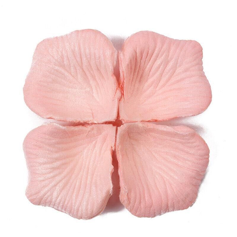 1000 PCS Silk Rose Petals Elegant Wedding or Event Decoration - Blush Pink
