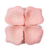 1000 PCS Silk Rose Petals Elegant Wedding or Event Decoration - Blush Pink