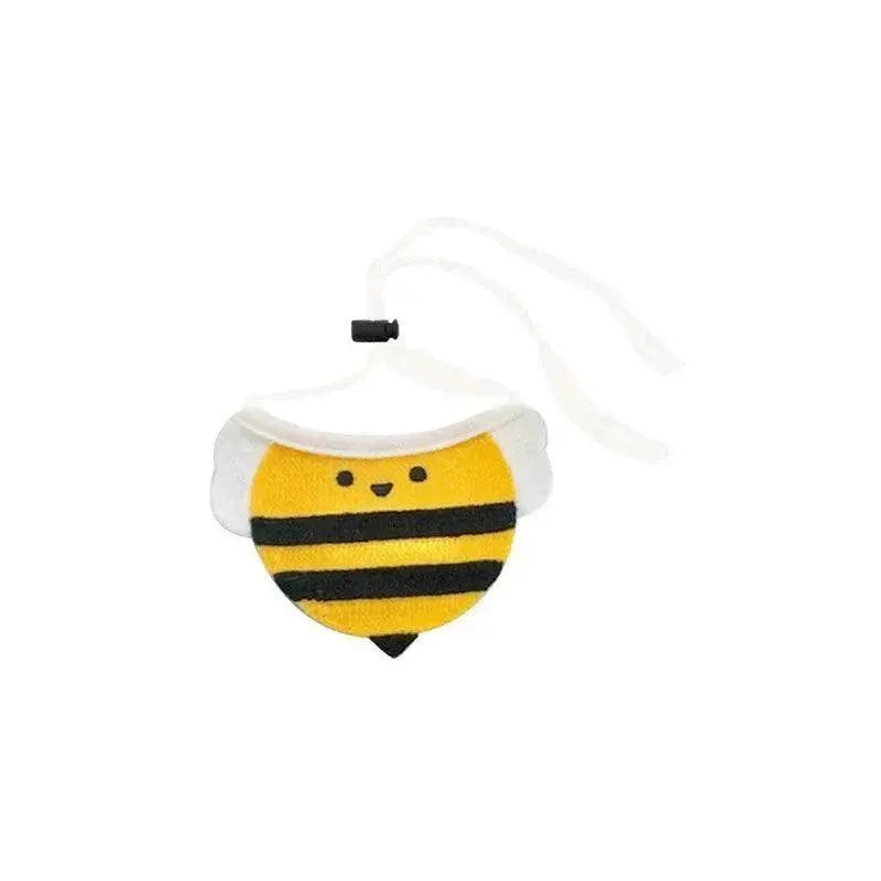 Pet Bandana Bib for Cats and Dogs Triangle Saliva Scarf for Decoration or Daily Use - Honeybee