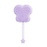 Double Hand Cat Bath Gloves Hair Removal Comb Grooming Floating Hair - Purple