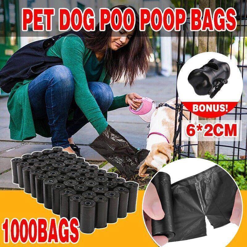 1000 Pcs Biodegradable Dog Waste Bags Eco-friendly Disposal Solution
