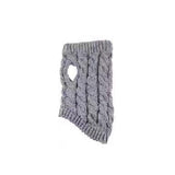 Puppy Dog Jumper Winter Warm Knitted Sweater Pet Clothes Small Dogs Coat Thermal XL - Grey