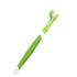 Three Sided Dog Toothbrush Pet Cat Teeth Cleaning Tool Oral Mouth Care Soft Bristle - Green