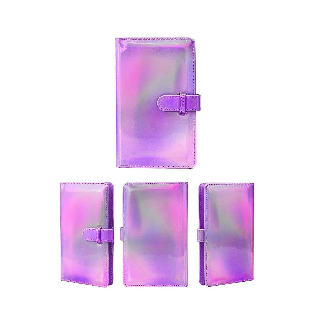 For Fujifilm Instax Mini 8 9 11 Photo Album 96 Pockets 3 Inch Card Organizer - Purple