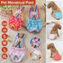 Female Pet Dog Cat Puppy Pant Menstrual Sanitary Nappy Diaper Wrap Underwear Pink - XXS