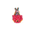 Female Pet Dog Cat Puppy Pant Menstrual Sanitary Nappy Diaper Wrap Underwear Red - XS