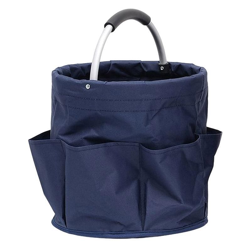 Portable Handheld Collapsible Tool Organizer Storage Box for Home Workshop Tools - Blue