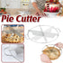 Round Pizza Cake Cutter Stainless Steel Pie Divider for Even Equal Slices Use