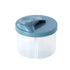 3Pcs Portable Pill Organizer Weekly Medicine Compartment Box Travel Daily Use - Blue