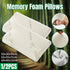 1/2PCS Memory Foam Neck Pillow Wavy Contour Slow Rebound Pillow - 60x40x12cm-1pc