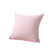 45cm*45cm Multicoloured Plain Solid Colour Cushion Cover Decorative Pillow Case - Pink
