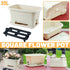 Large Square Planter Box Garden Pot for Vegetables Green Plants Outdoor Planting
