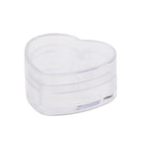 20pcs Heart Shaped Plastic Gift Packaging Boxes for Candy Jewelry and Favors - 3.7x6.5x5cm