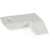 Turtle Climbing Platform Inclined Basking Ramp for Breeding Box Aquarium Habitat - White