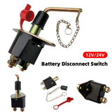12/24V Heavy Duty Boat Car Battery Isolator Disconnect Cut off Power Kill Switch
