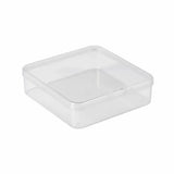 100PCS Transparent Plastic Storage Boxes Storage for jewelry Craft Beads Parts - 75x75x25mm