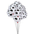 12pcs Cow Print or Paw Print Balloons White Latex Party Decorations 12 Inch - Cow