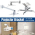 Universal Projector Ceiling Mount Bracket Telescopic Adjustable Lifting Hanger