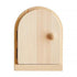 Solid Wood Wall Switch Protector Cover Socket Decorative Frame Masking Cover - Natural Wood