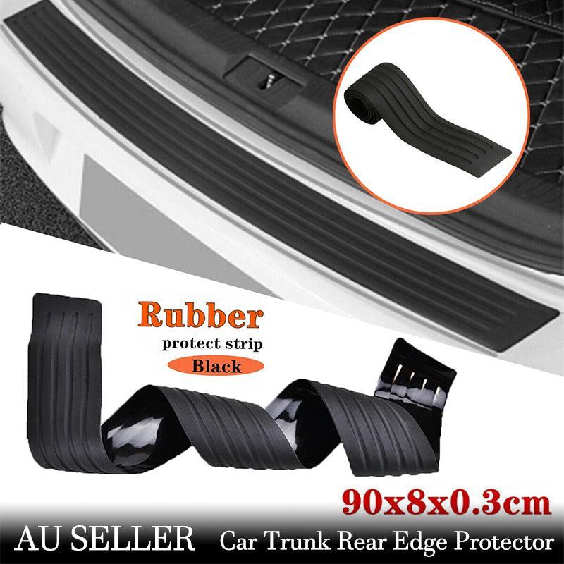 Car Trunk Rear Edge Protector Rubber Bumper Guard  No Scratch Auto Universal  Au