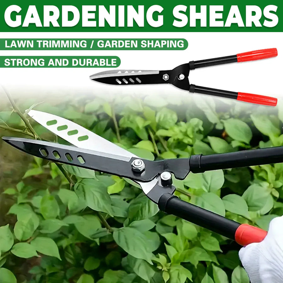 Garden Hedge Shears Pruning Branches Heavy Duty Sharp Blades Gardening Tool