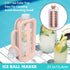 Foldable Ice Cube Tray Mold Easy Release Reusable Travel Kitchen Freezer Tool