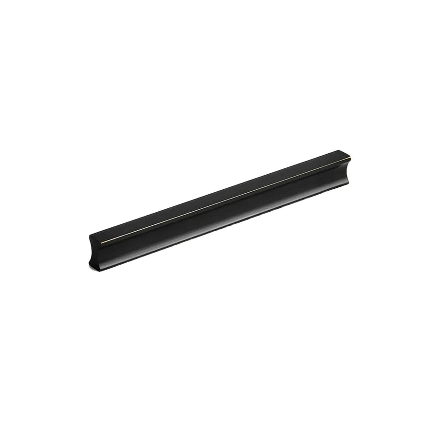 Pure Copper Handle North Black American Style for Closet Drawer Cabinet Door - 128mm