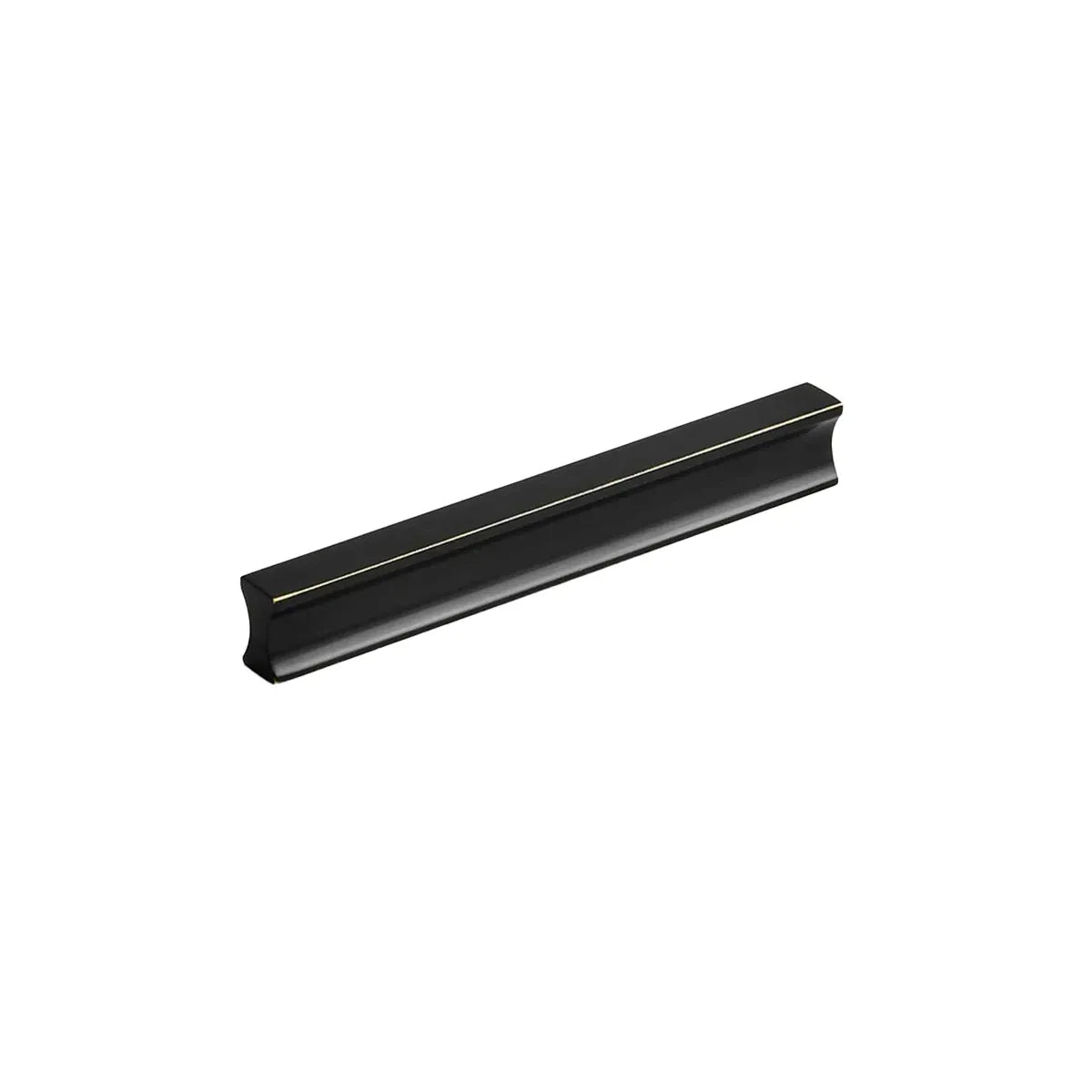 Pure Copper Handle North Black American Style for Closet Drawer Cabinet Door - 96mm