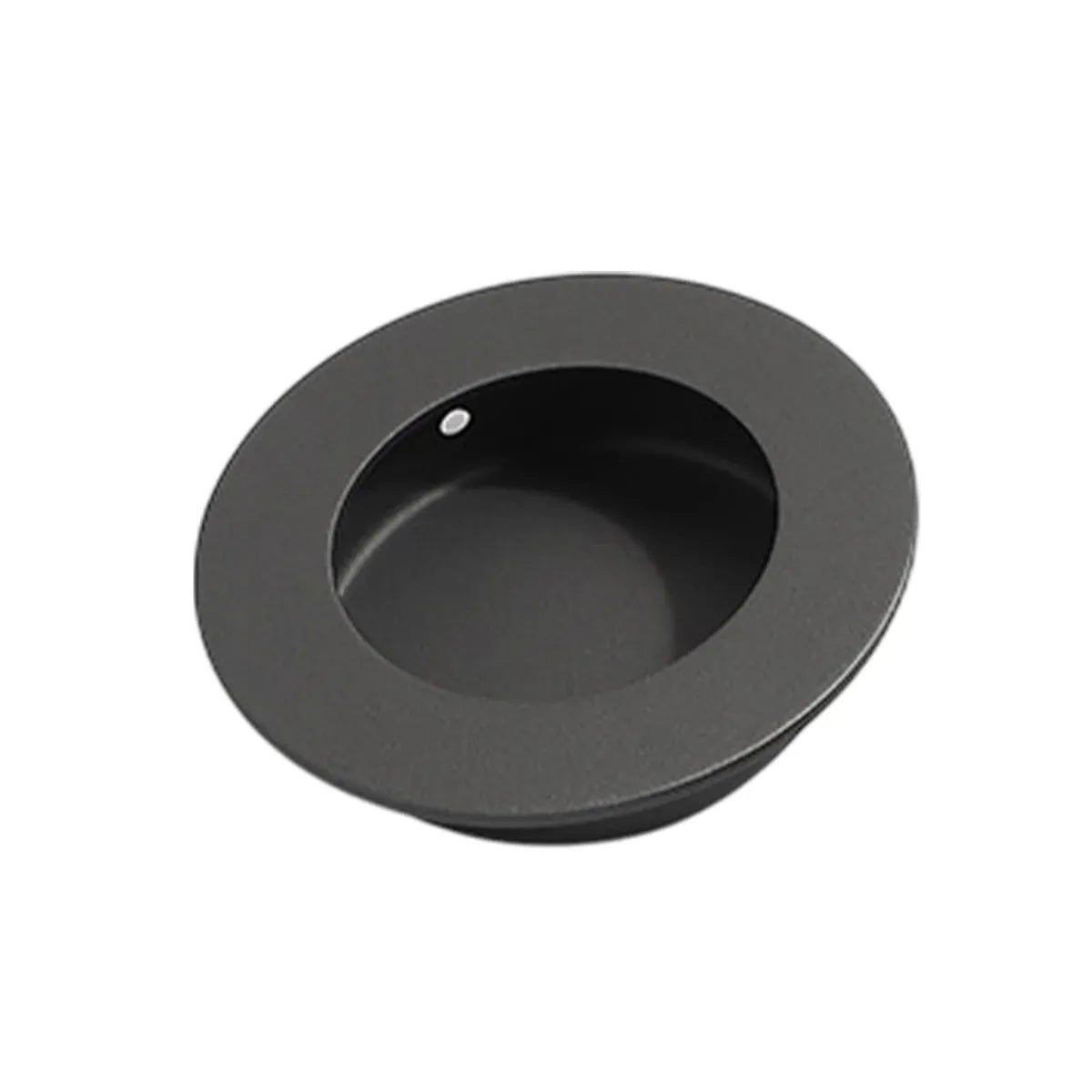 Inward Hinged Circular Invisible Handle Cabinet Furniture Embedded Pull Handle - 50mm