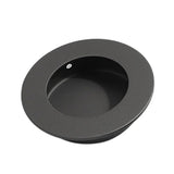 Inward Hinged Circular Invisible Handle Cabinet Furniture Embedded Pull Handle - 65mm