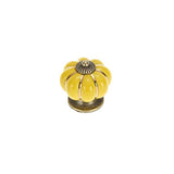 Pumpkin Ceramic Vintage Door Knobs Cabinet Drawer Cupboard Kitchen Pull Handle