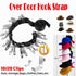 Over Door Hat Rack Baseball Cap Holder Storage Strap with Clips Closet Organizer - 20 Cips